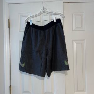 Nike shorts, mens large, grey